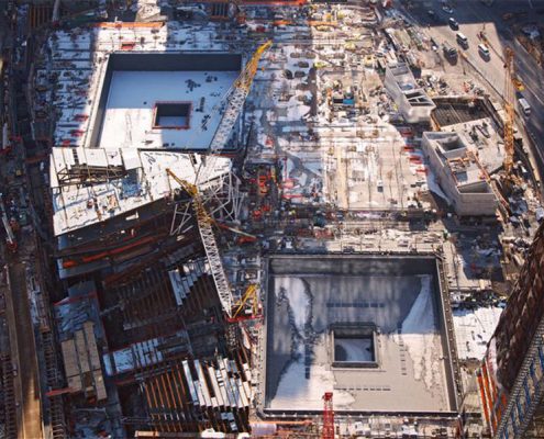 National September 11 Memorial, North and South Pool Bronze Name Parapets. Photo Credit: Joel Woodhead National September 11 Memorial, North and South Pool Bronze Name Parapets. Photo Credit: Joel Woodhead