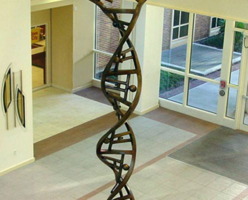 Tom Otterness, DNA. Photo Credit: KC Fabrications